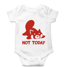 Load image into Gallery viewer, Rocket Raccoon Lazy Not Today Kids Romper Kids Romper For Baby Boy/Girl-0-5 Months(18 Inches)-White-Ektarfa.online
