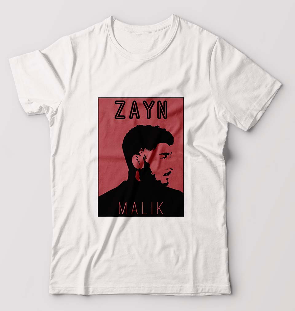 Zayn Malik T-Shirt for Men-S(38 Inches)-White-Ektarfa.online
