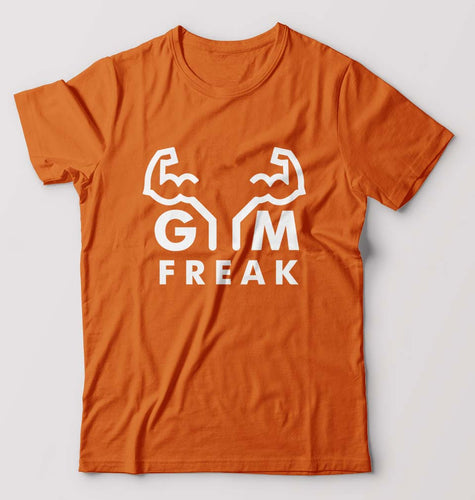 Gym T-Shirt for Men-Orange-Ektarfa.online