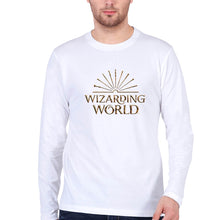 Load image into Gallery viewer, Wizarding World Full Sleeves T-Shirt for Men-White-Ektarfa.online

