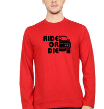 Load image into Gallery viewer, Fast &amp; Furious Ride or Die Full Sleeves T-Shirt for Men-Red-Ektarfa.online
