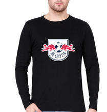 Load image into Gallery viewer, RB-Leipzig Full Sleeves T-Shirt for Men-Black-Ektarfa.online
