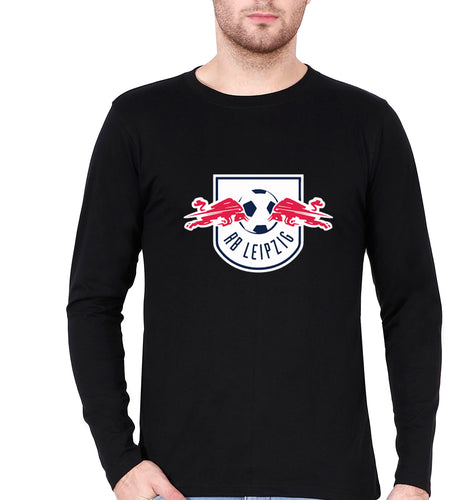 RB-Leipzig Full Sleeves T-Shirt for Men-Black-Ektarfa.online