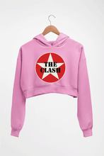 Load image into Gallery viewer, The Clash Crop HOODIE FOR WOMEN-Light Baby Pink-Ektarfa.online
