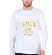 Load image into Gallery viewer, Mahakal Mahadev Bholenath Shiva Shivji Full Sleeves T-Shirt for Men-White-Ektarfa.online
