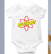 Load image into Gallery viewer, Sheldon Cooper Bazinga Kids Romper For Baby Boy/Girl-0-5 Months(18 Inches)-White-Ektarfa.online
