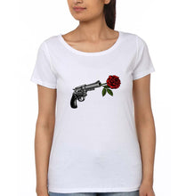 Load image into Gallery viewer, Guns N&#39; Roses T-Shirt for Women-XS(32 Inches)-White-Ektarfa.online
