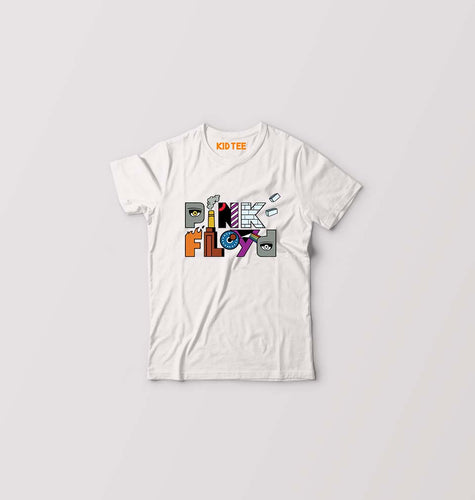 Pink Floyd Kids T-Shirt for Boy/Girl-White-Ektarfa.online