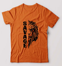 Load image into Gallery viewer, Savage Lion T-Shirt for Men-Orange-Ektarfa.online
