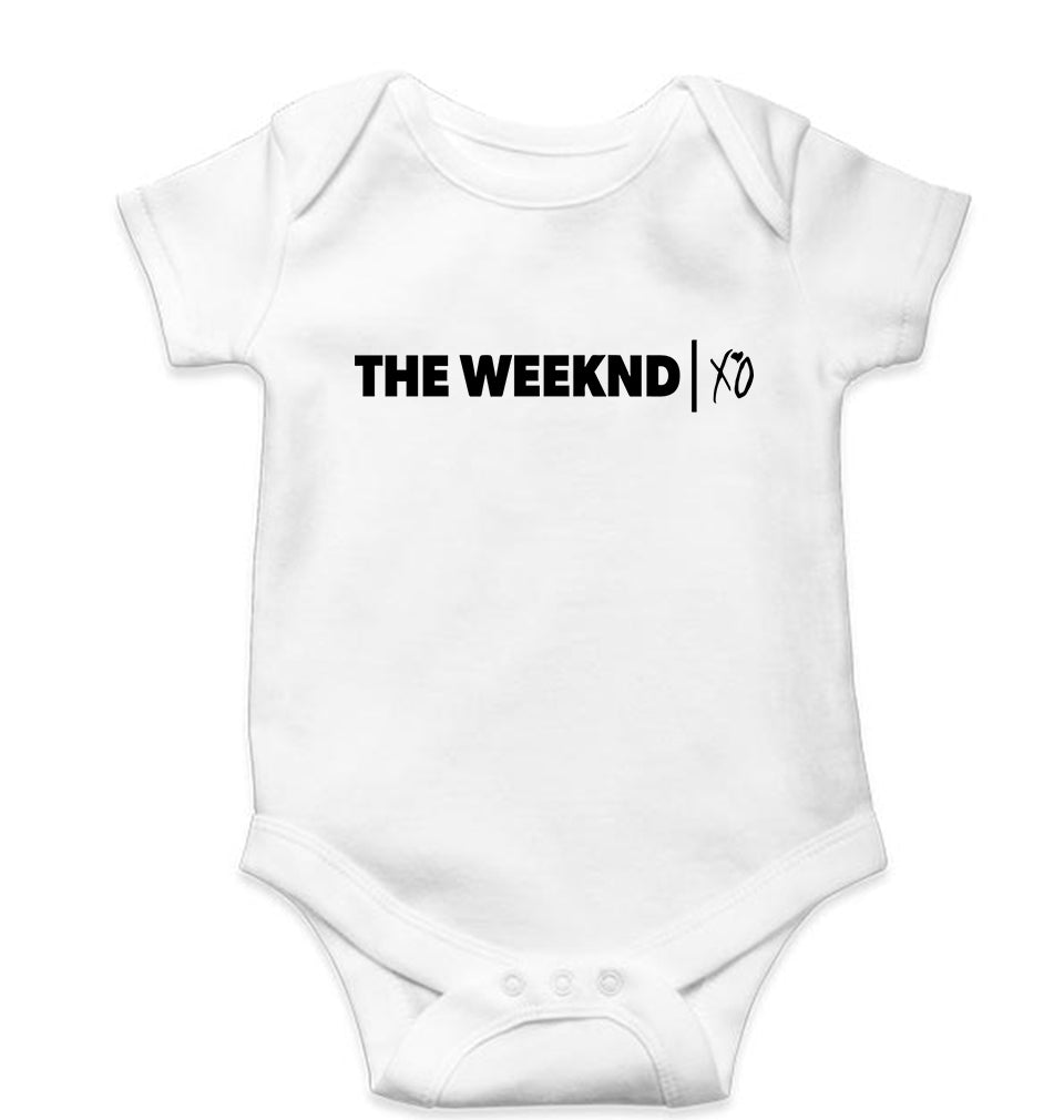 The Weeknd Kids Romper For Baby Boy/Girl-0-5 Months(18 Inches)-White-Ektarfa.online