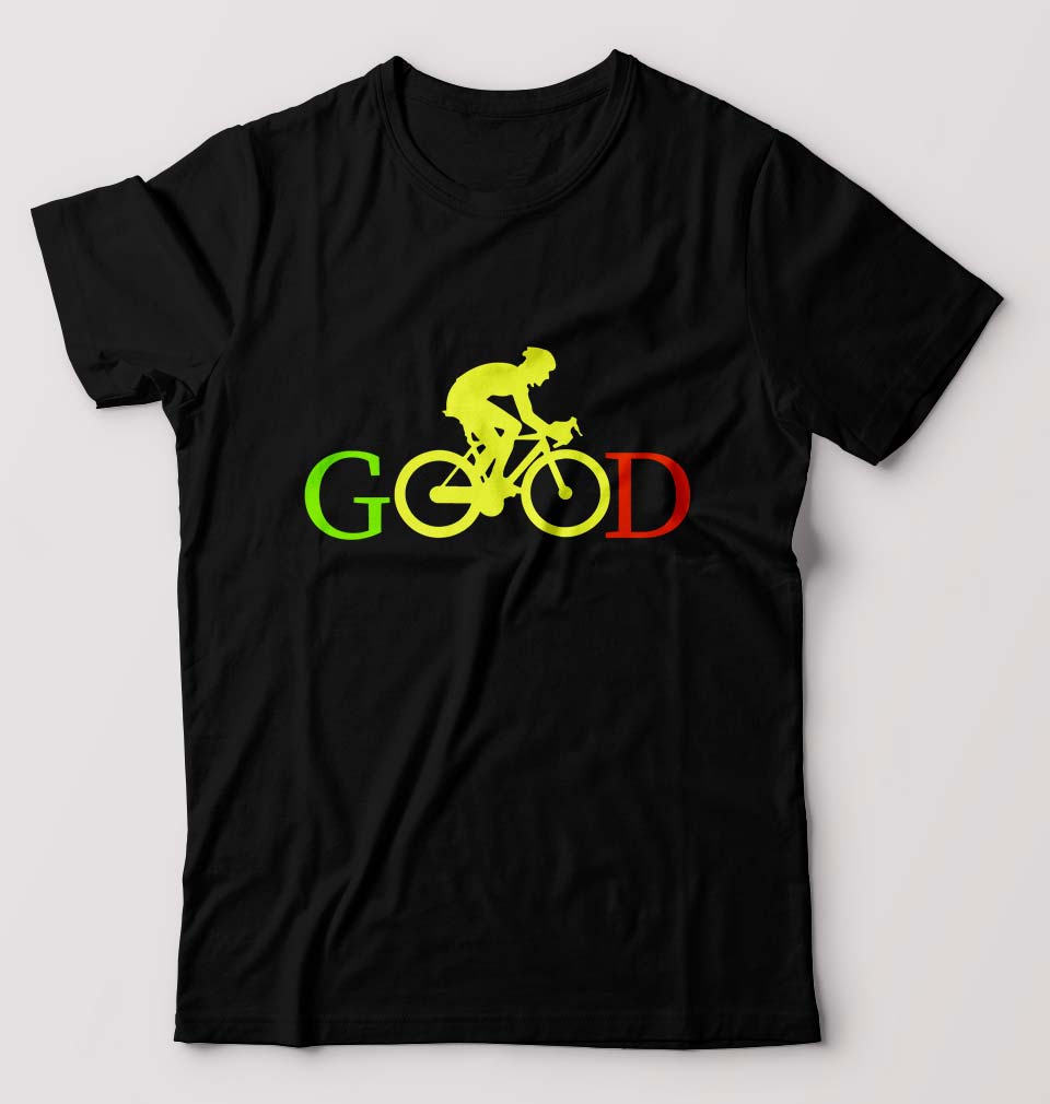 Cycling Good T-Shirt for Men-Black-Ektarfa.online