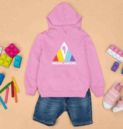 Imagine Dragons Kids Hoodie for Boy/Girl-Red-Ektarfa.online