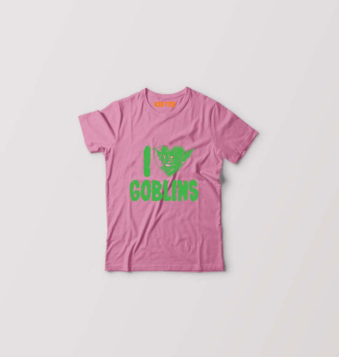Goblin Kids T-Shirt for Boy/Girl-Pink-Ektarfa.online