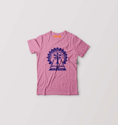 IIT Kharagpur Kids T-Shirt for Boy/Girl-0-1 Year(20 Inches)-Pink-Ektarfa.online