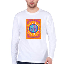 Load image into Gallery viewer, Psychedelic Full Sleeves T-Shirt for Men-White-Ektarfa.online
