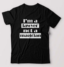 Load image into Gallery viewer, Lawyer T-Shirt for Men-S(38 Inches)-Black-Ektarfa.online
