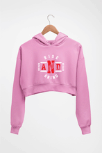 Load image into Gallery viewer, Rise &amp; Grind Gym Crop HOODIE FOR WOMEN-Light Baby Pink-Ektarfa.online
