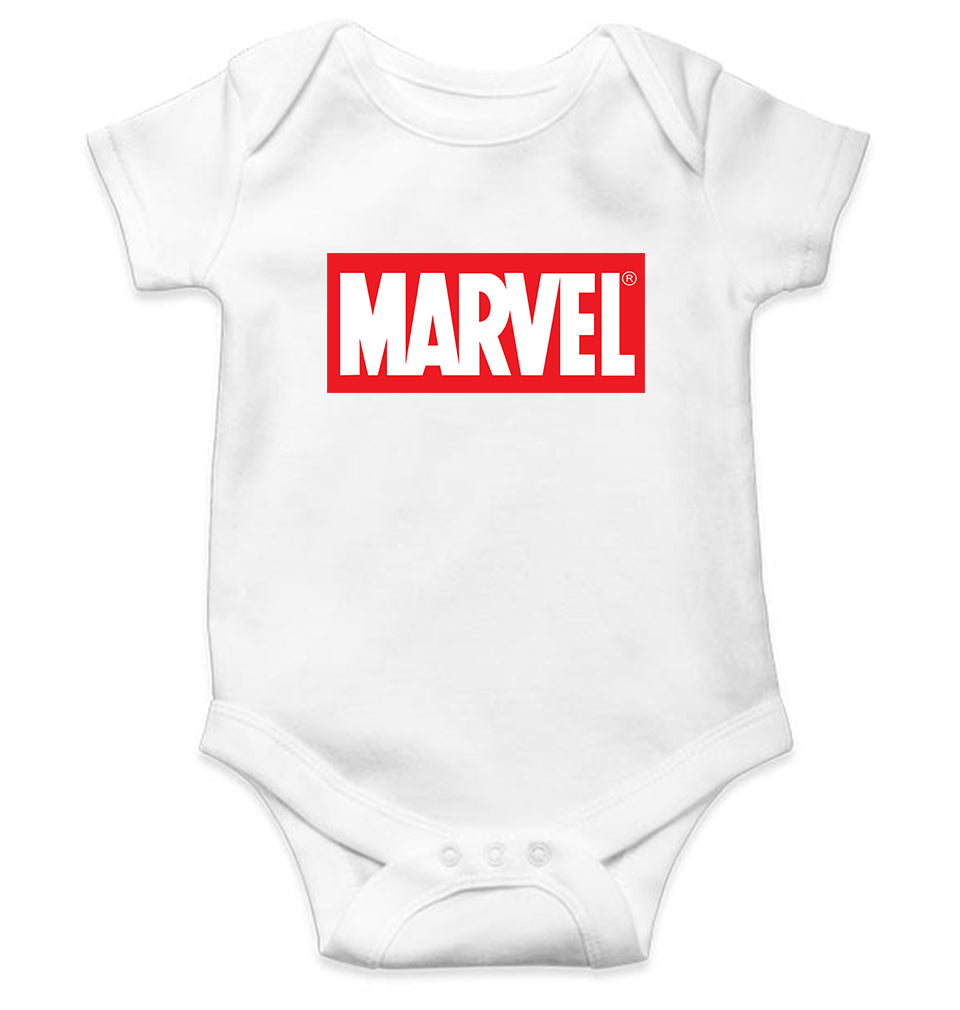 Iron Man Kids Romper Kids Romper For Baby Boy/Girl-0-5 Months(18 Inches)-White-Ektarfa.online