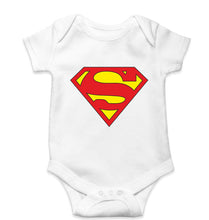 Load image into Gallery viewer, Superman Kids Romper For Baby Boy/Girl-0-5 Months(18 Inches)-White-Ektarfa.online
