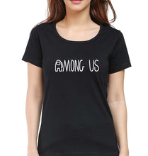 Load image into Gallery viewer, Among Us T-Shirt for Women-XS(32 Inches)-Black-Ektarfa.online
