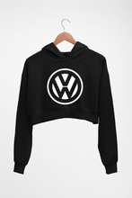 Load image into Gallery viewer, volkswagen Crop HOODIE FOR WOMEN-Black-Ektarfa.online
