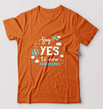Load image into Gallery viewer, Travel Adventures T-Shirt for Men-Orange-Ektarfa.online
