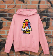 Load image into Gallery viewer, Ludo King Unisex Hoodie for Men/Women-S(40 Inches)-Light Pink-Ektarfa.online
