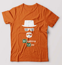 Load image into Gallery viewer, Geek Coder T-Shirt for Men-Orange-Ektarfa.online
