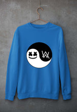 Load image into Gallery viewer, alan walker marshmello Unisex Sweatshirt for Men/Women-Royal Blue-Ektarfa.online
