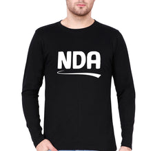 Load image into Gallery viewer, NDA Army Full Sleeves T-Shirt for Men-Black-Ektarfa.online
