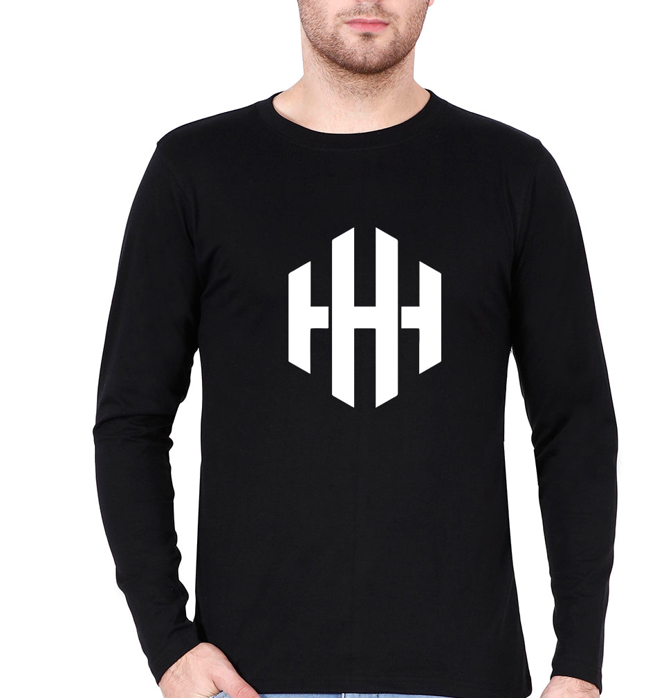 Triple H WWE Full Sleeves T-Shirt for Men-Black-Ektarfa.online