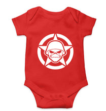 Load image into Gallery viewer, Iron Maiden Kids Romper For Baby Boy/Girl-0-5 Months(18 Inches)-Red-Ektarfa.online
