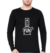 Load image into Gallery viewer, Bong Full Sleeves T-Shirt for Men-Black-Ektarfa.online
