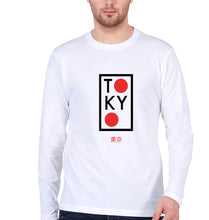 Load image into Gallery viewer, Tokyo Full Sleeves T-Shirt for Men-White-Ektarfa.online
