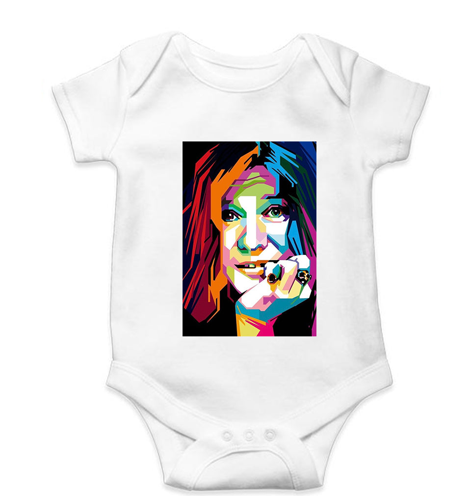 Janis Joplin Kids Romper For Baby Boy/Girl-White-Ektarfa.online