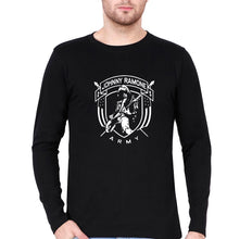 Load image into Gallery viewer, Ramones Full Sleeves T-Shirt for Men-S(38 Inches)-Black-Ektarfa.online

