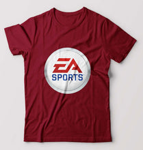 Load image into Gallery viewer, EA Sports T-Shirt for Men-Maroon-Ektarfa.online
