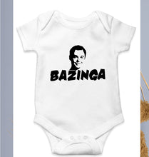 Load image into Gallery viewer, Sheldon Cooper Bazinga Kids Romper For Baby Boy/Girl-0-5 Months(18 Inches)-White-Ektarfa.online
