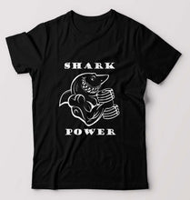 Load image into Gallery viewer, Gym Shark Power T-Shirt for Men-S(38 Inches)-Black-Ektarfa.online

