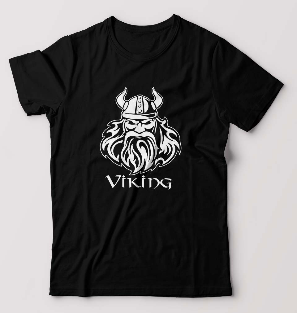 Viking T-Shirt for Men-Black-Ektarfa.online