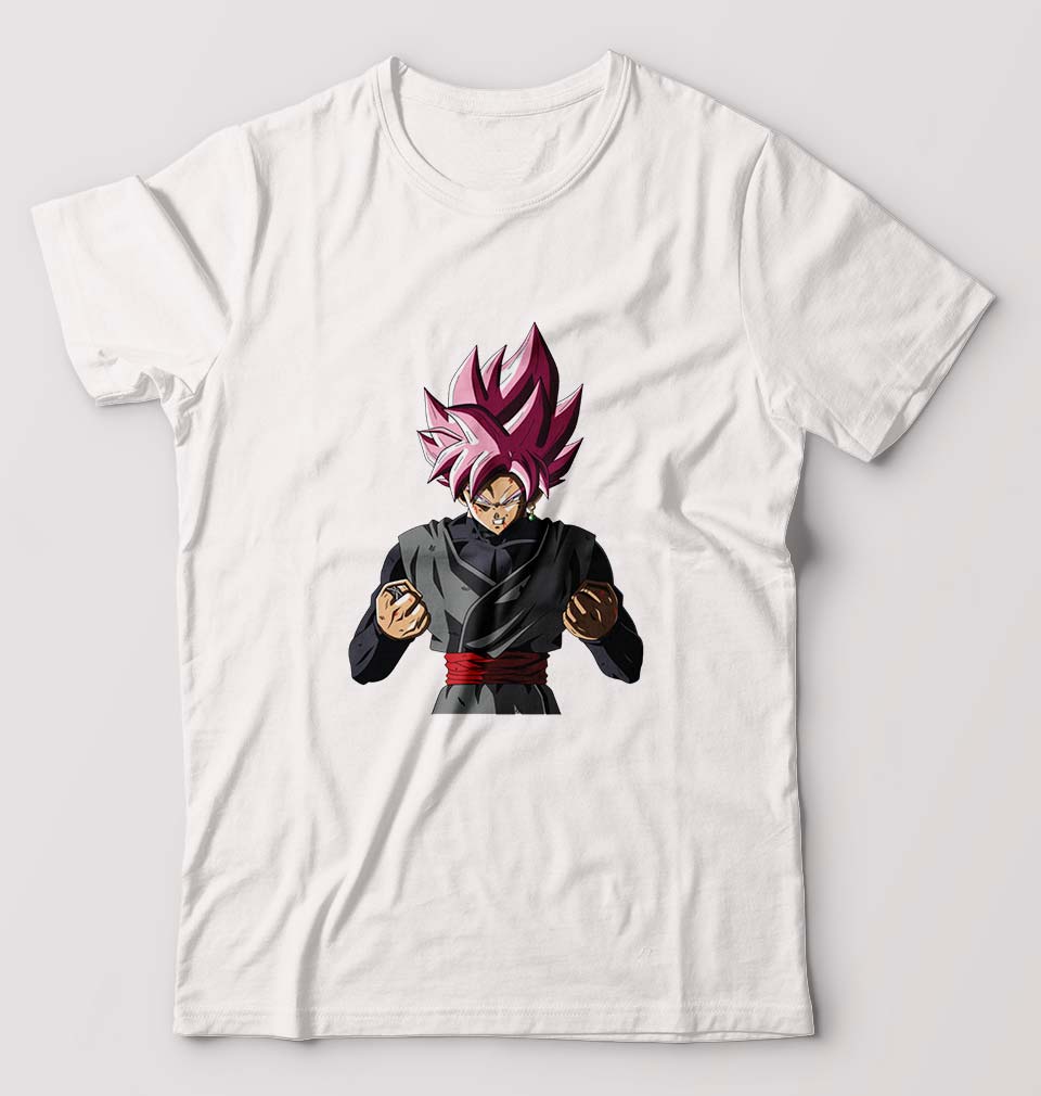 Goku Anime T-Shirt for Men-White-Ektarfa.online