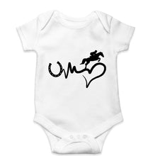 Load image into Gallery viewer, Horse Riding Kids Romper For Baby Boy/Girl-0-5 Months(18 Inches)-White-Ektarfa.online
