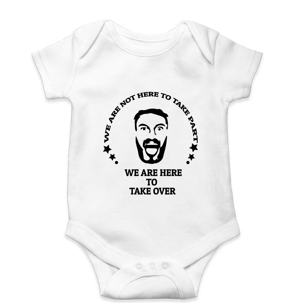 Conor McGregor UFC Kids Romper For Baby Boy/Girl-0-5 Months(18 Inches)-White-Ektarfa.online