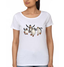 Load image into Gallery viewer, Penguins of Madagascar T-Shirt for Women-White-Ektarfa.online
