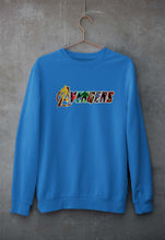 Load image into Gallery viewer, Avengers Unisex Sweatshirt for Men/Women-S(40 Inches)-Royal Blue-Ektarfa.online
