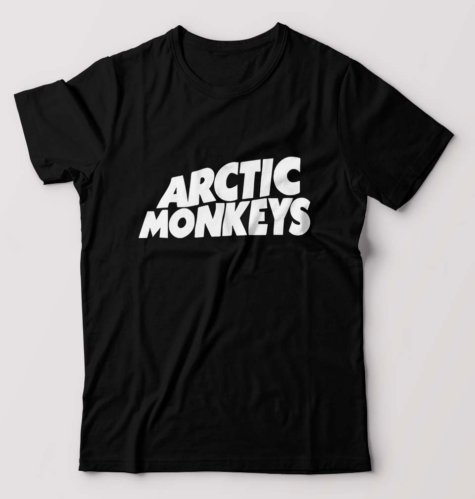 Arctic Monkeys T-Shirt for Men-S(38 Inches)-Black-Ektarfa.online