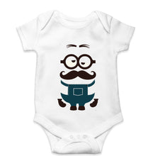 Load image into Gallery viewer, Minion Kids Romper For Baby Boy/Girl-0-5 Months(18 Inches)-White-Ektarfa.online
