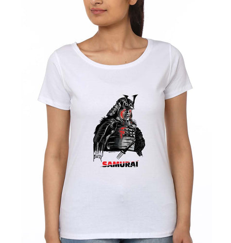 Samurai T-Shirt for Women-White-Ektarfa.online