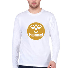 Load image into Gallery viewer, Hummel Full Sleeves T-Shirt for Men-S(38 Inches)-White-Ektarfa.online
