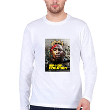 Load image into Gallery viewer, Hip-Hop Evolution Full Sleeves T-Shirt for Men-White-Ektarfa.online
